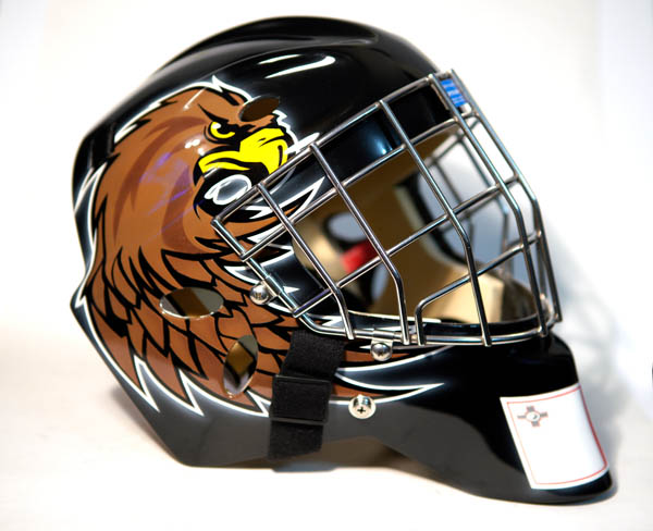 Goalie mask, Custom Airbrush