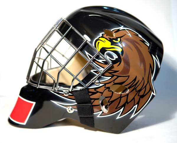 Goalie mask, Custom Airbrush