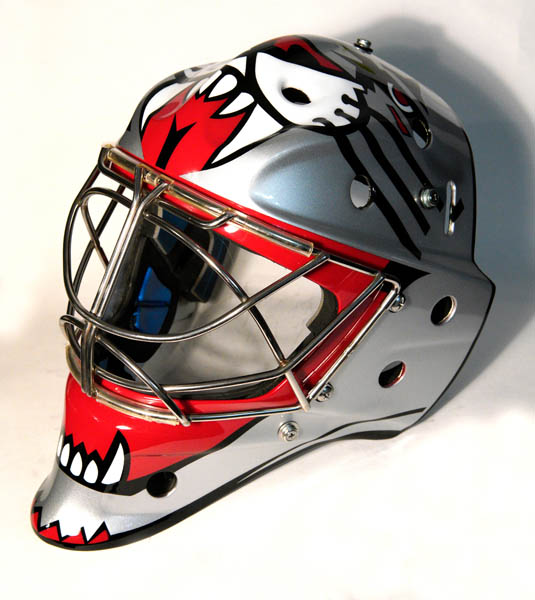 Goalie mask, Custom Airbrush 1399